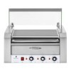 Royal Catering Grill Saucisses Machine à Hot-dogs RCHG-9WO nombre de saucisses max. 16, 2200W, 2 zones chauffantes distincte