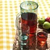 CAMBRIDGE CM07658GEU7 Fete Drinking Tumblers & Serving Jug, Stackable, Easy Store Design, 5 Piece Set, BPA Free Plastic Cups 
