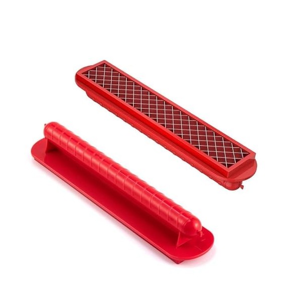 ZIJANG Coupe-Saucisses pour Hot-Dog, avec Poignée Hot-Dog Cutter, Acier Inoxydable Oupe-Hot-Dog, Coupe-Saucisses, Adapté pour