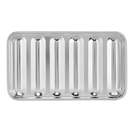 TOPINCN Moule à Saucisse, Moule à Saucisse en Acier Inoxydable 304 Moule à Hot-Dog Complément Alimentaire pour Bébé Moule à S