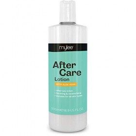 Lotion Après-Soin Mylee 500 ml - Hydratant et Adoucisseur Post-épilatoire pour la Peau Enrichi à l’Aloe