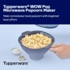 Tupperware Wow Pop Machine à popcorn pour micro-ondes