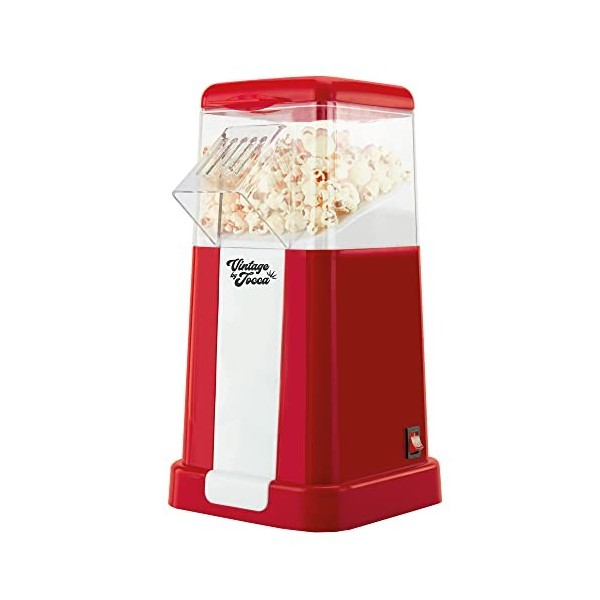 Jocca Moule à popcorn amusant turquoise | Popcorn sans huile | Prêt en 3 minutes | Compact et facile à utiliser | Livré avec