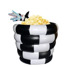 Ukisisi Funny Popcorn Bucket,Popcorn Sandworm Bucket,Sandworm Horror Popcorn Bucket,Halloween Horror Decoration, Reusable Hor