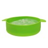 Générique Popcorn Popper en silicone pour micro-ondes, Pliable, Résistant à la chaleur, Anti-adhésif, 15 tasses, Vert