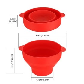 Popcorn Popcorn pour micro-ondes, machine à popcorn en silicone, un bol à pop-corn facile à préparer, bol pliable pour machin
