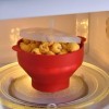 Popcorn Popper pour micro-ondes – Moule à popcorn en silicone | Bol à popcorn pour micro-ondes | Bol à popcorn avec couvercle