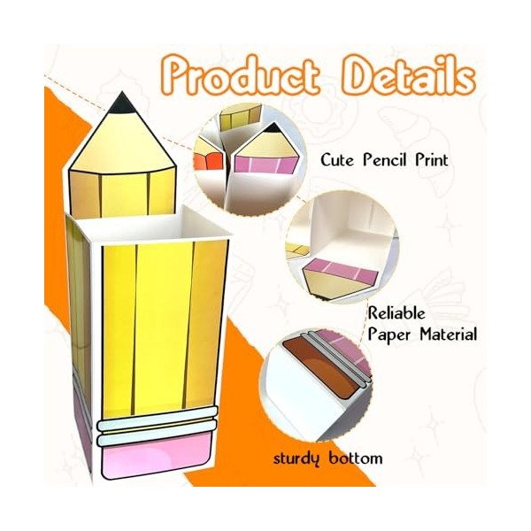 Lot de 40 boîtes à bonbons pour la rentrée scolaire, sacs cadeaux pour professeurs, boîtes à bonbons, cadeaux de bienvenue à 