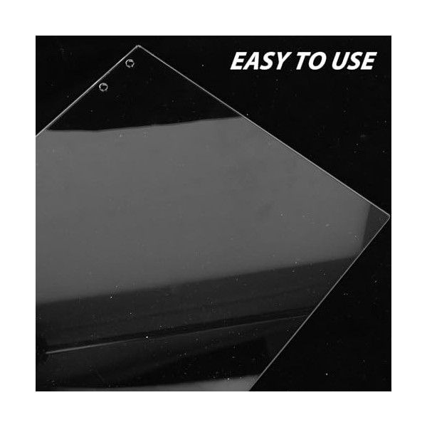 Uonlytech Pièce de rechange pour machine à pop-corn - Pièces de rechange pour machine à pop-corn - Panneau de fabrication de 