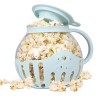 thirei Machine à popcorn pour micro-ondes, 2,13 l, passe au lave-vaisselle, pour rassemblements, fêtes, pique-niques, bleu