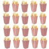 Lot de 20 boîtes à popcorn réutilisables pour films, fêtes, bonbons, enfants, cadeaux, anniversaires, mariages