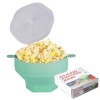 Eruceky Popcorn Micro Ondes, Bol à Pop Corn En Silicone, Pliable Machine à Popcorn, Pour Les Fêtes, Les Films, Les Maisons, L