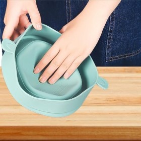 Eruceky Popcorn Micro Ondes, Bol à Pop Corn En Silicone, Pliable Machine à Popcorn, Pour Les Fêtes, Les Films, Les Maisons, L