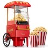 Machine à popcorn, Reemix 1200W Machine à popcorn électrique, Sans huile, Popcorn frais fait maison en moins de 3 minutes, Ut