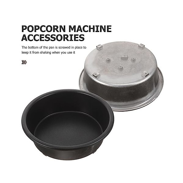 OSALADI Pot intérieur de rechange pour pop-corn - Pot intérieur de la machine à pop-corn - Pot intérieur pour pop-corn - Pot 
