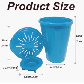 QUHUOYAO Machine à popcorn en silicone, passe au micro-ondes, récipients à popcorn en plastique, bol à popcorn pour micro-ond