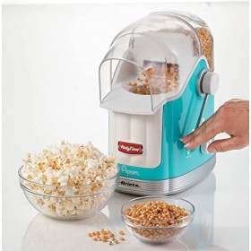 Ariete 00C295801AR0 Machine à Popcorn Bleu, Blanc 1100 W