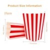 GNHG Popcorn Box, Pot Popcorn, Popcorn Boîtes, Boite Pop Corn，Sacs Popcorn, Boîtes de Nourriture de Seau de Pop-Corn à Rayure