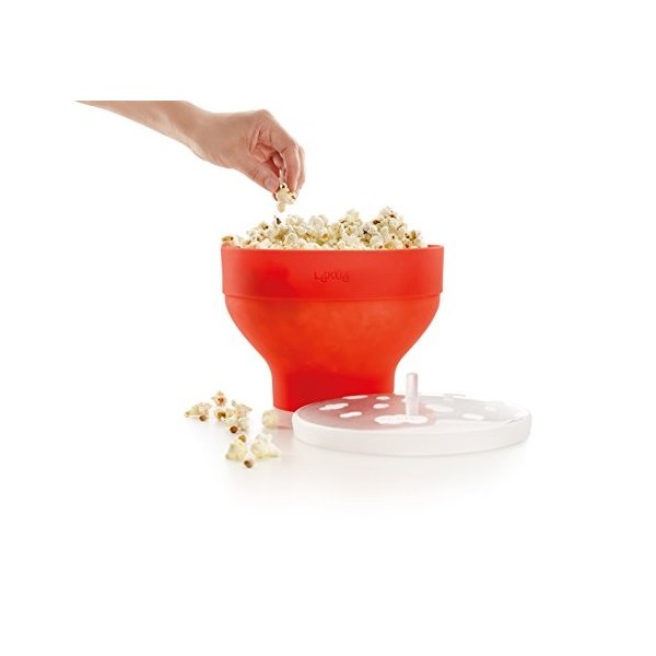 Lékué Mini Pop Corn, Red, Mini