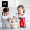 Taurus POPNCORN - Appareil à Pop Corn 1100W, Cuisson à air chaud, Prêt en 3 minutes, Voyant de mise en marche, Rouge