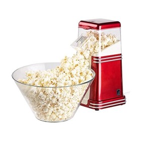 Rosenstein & Söhne Machine à pop-corn à air chaud design rétro