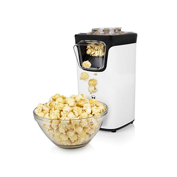 Princess Machine Ã€ Pop-corn Ã€ Air Chaud - Pop-corn Sans Huile Ni Graisse, Cuillère Doseuse, Couvercle Transparent, Ouvertur