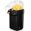 Machine a Pop corn à Air Chaud 1200W,Ménages, Poping Rapide En 2 Minutes,Sans Graisse Ni Huile,Incl. CuillèRe à Mesurer De Ma