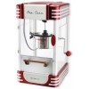 emerio Machine à Pop-Corn POM-120650, récipient antiadhésif, Convient également pour Les Pop-Corn sucrés ou salés, 360 W, Rou