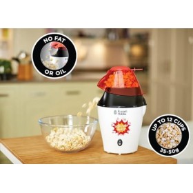 Russell Hobbs Machine à pop-corn [Cuisine saine: Sans graisse ni Huile] Fiesta 1200W, grande capacité, facile à nettoyer, cu