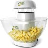 Cornfit PM 1160 Machine à popcorn automatique avec grand bol amovible 4,5 l Blanc