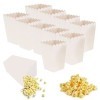50 Pièces Popcorn Boîtes, Carton Bonbons Conteneur, Popcorn Carton, Boîtes à Popcorn pour Fêtes, Boites à Popcorn et Bonbons,