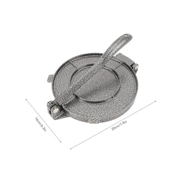 Presse à Tortillas en Alliage Daluminium de qualité Supérieure, Machine à Roti, Presse à Tacos avec Poignée Confortable pour