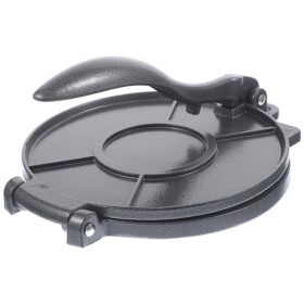 ABOOFAN Presse à tortilla de 20 cm - Presse à pâte - Presse à quesadilla - Machine à tortilla - Presse à empanada - Presse à 