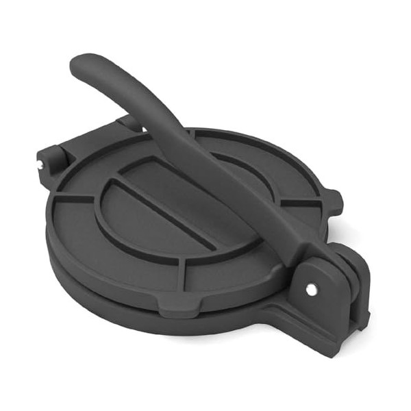 Presse à tortilla, en fonte, 25 cm, machine à tortilla, machine à tortilla, machine à tortilla, presse à tacos lourde, réglab