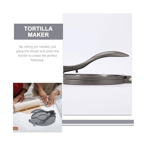 ABOOFAN Presse à pâte à tortilliers pour tortillas Peinture en aérosol pour métal Outils pour la maison Maïs mexicains Peintu