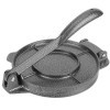 Presse à Tortilla en Fonte, Presse en Fonte Pataconera Quesadilla Roti Maker Machine à Tortilla Pré-assaisonnée pour Tortilla