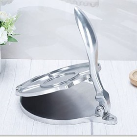 Fockety Presse à Tortillas, poignée incurvée Ergonomique en Alliage daluminium de Grand diamètre de 20 cm Chauffant uniformé