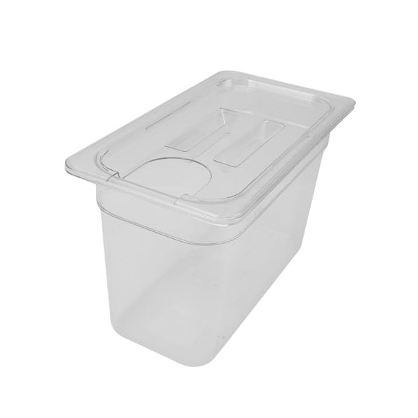 Récipient Sous Vide avec Couvercle, Mijoteuse Basse Température 6,9 ​​l, Récipient de Stockage des Aliments, Mijoteuse pour l