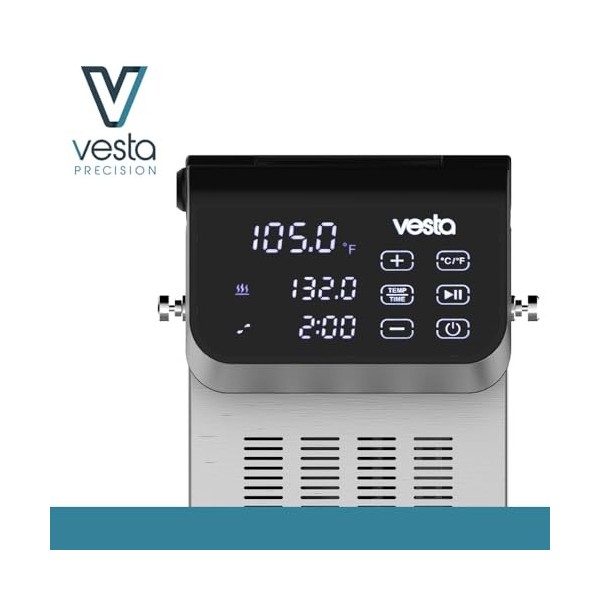 Vesta Precision Thermocirculateur Professionnel Imersa Expert SV320 pour Cuisson Basse Température | Comprend une APP de cont