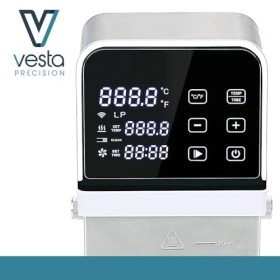 Vesta Precision Thermocirculateur Professionnel pour la Cuisson à basse Température Imersa Tower SV330 | Comprend une APP de 