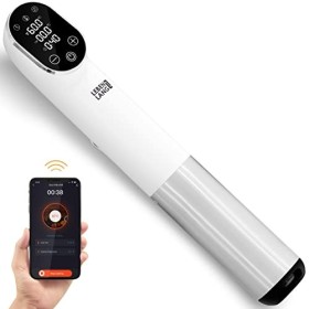 LEBENLANG Stick Sous Vide 1200W - Contrôle par Application & Timer Intégré I Pour viande poisson légumes I Thermoplongeur The