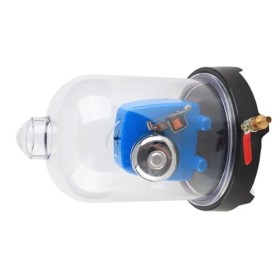 Pot à Cloche Sous Vide, Pot à Cloche Sous Vide en Verre avec Kit de Démonstration Sous Vide de Base, Cloche Sous Vide de Labo