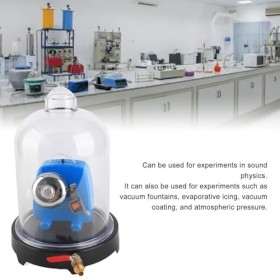 Pot à Cloche Sous Vide, Pot à Cloche Sous Vide en Verre avec Kit de Démonstration Sous Vide de Base, Cloche Sous Vide de Labo