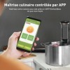 KitchenBoss Thermoplongeur Cuisson Sous Vide WiFi: Cuisson Sous Vide de Contrôle Précis de la Température, Cuisinière Thermos