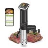 KitchenBoss Thermoplongeur Cuisson Sous Vide: Wifi Thermo Plongeur 1100W APP Contrôle Cuiseur Sous Vide Cooker pour un Contrô
