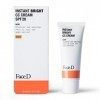 Face D | CC Cream, Crème Correctrice de Teint à lAcide Hyaluronique et SPF20, Medium, 40 ml