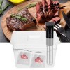 Récipient sous vide pliable, capacité jusquà 11 L avec couvercle pour ustensiles de cuisine sous vide