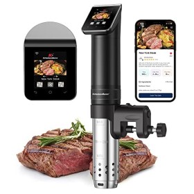 KitchenBoss Thermoplongeur WLAN Cuiseur Sous Vide: G330 Wifi Cuisson Sous Vide, 1100W,IPX7 Imperméable à leau dImmersion de