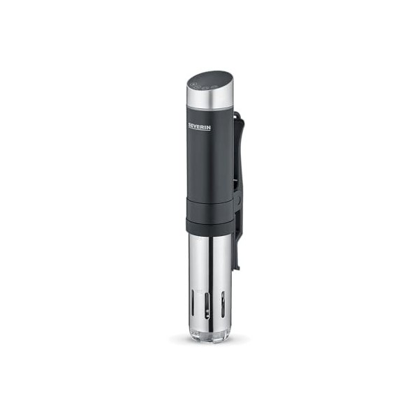 SEVERIN SV 2451 39.5 Stick sous vide avec commande tactile et puissant écran LED pour appareils traditionnels, acier inoxydab