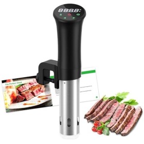 Cuiseur Sous Vide, Thermoplongeur Sous Vide, Circulateur dImmersion de Cuisinière avec 0,1 ℃ Contrôle Précis de la Températu